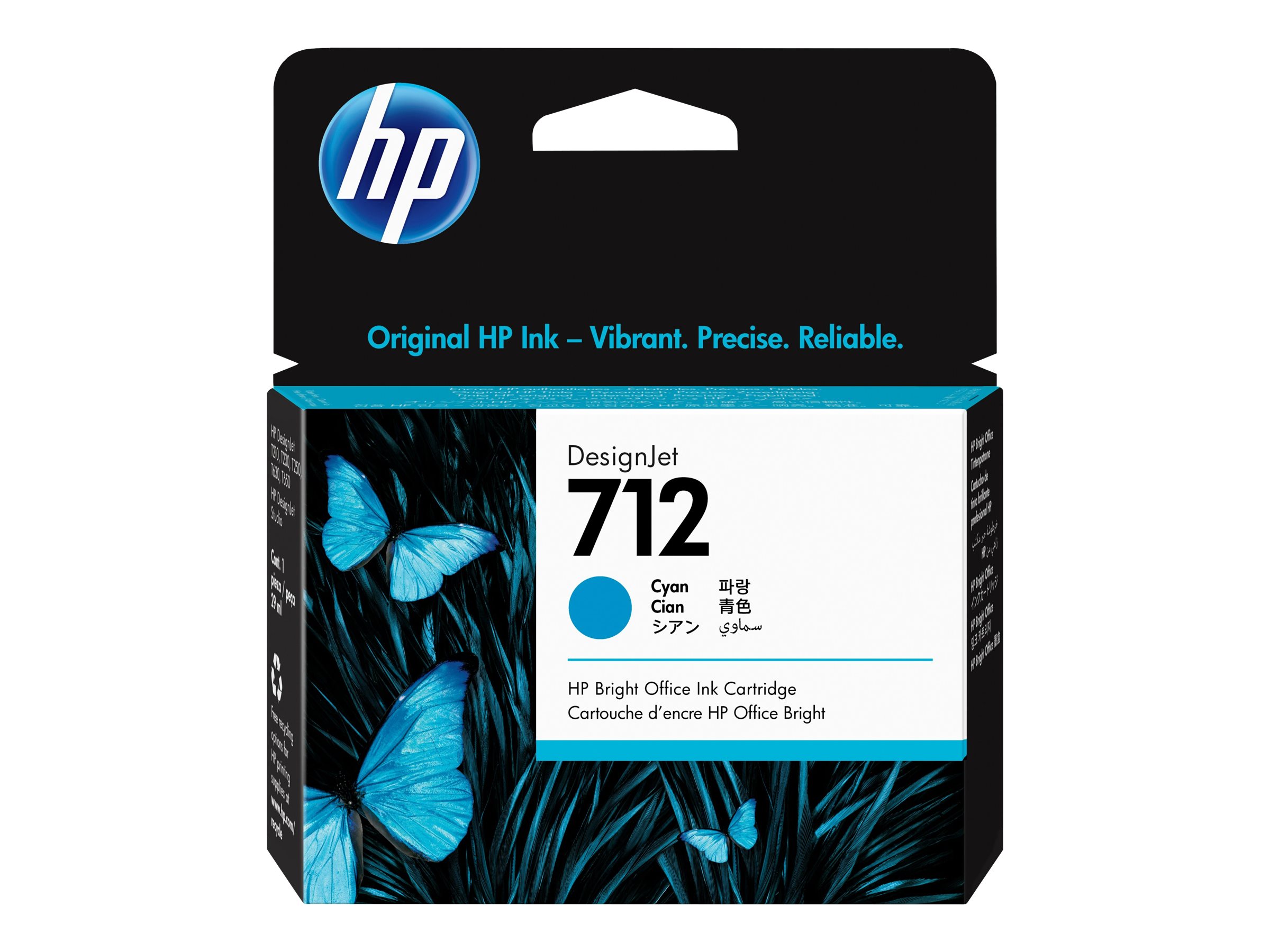 712 - 29 ml - Cyan - Original - DesignJet