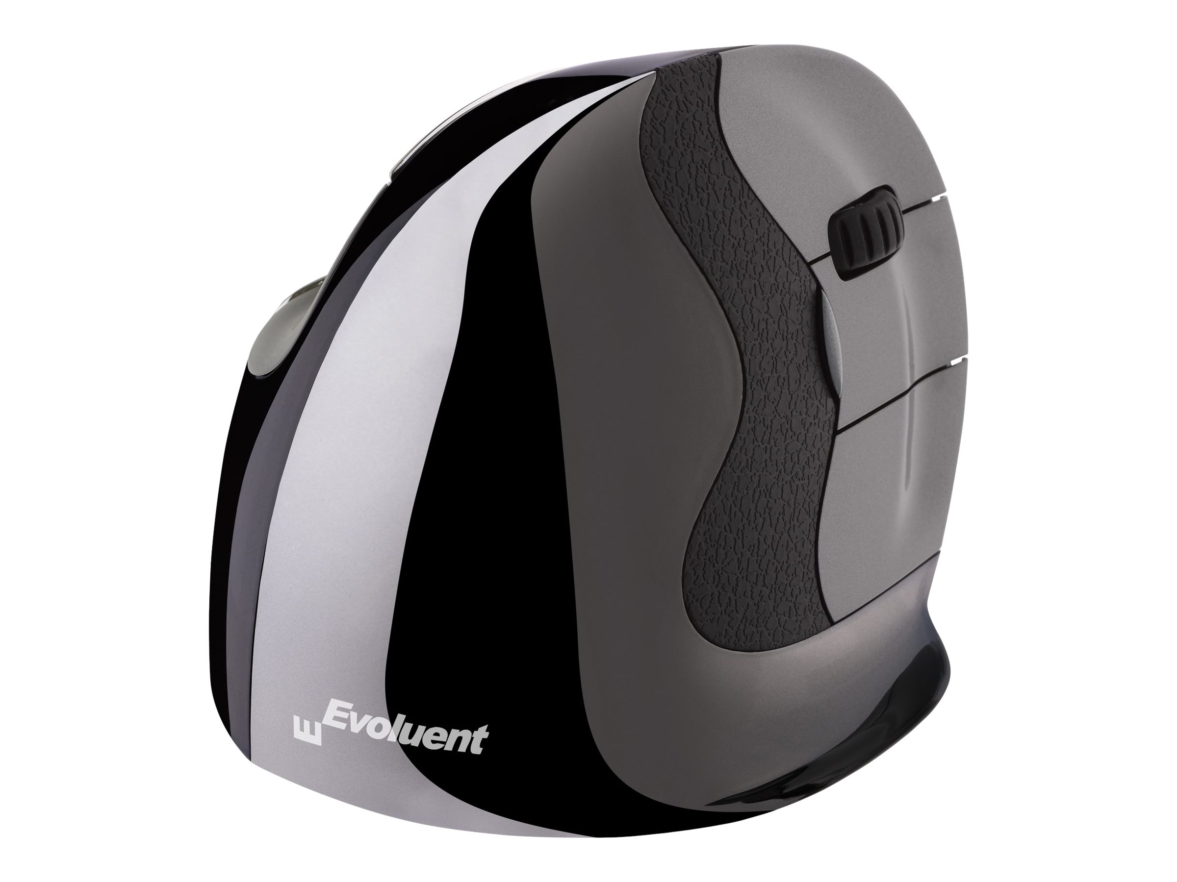 Evoluent VerticalMouse D Medium - Vertical mouse - ergonomisch - Laser - 6 Tasten - kabellos - kabelloser Empfänger (USB)