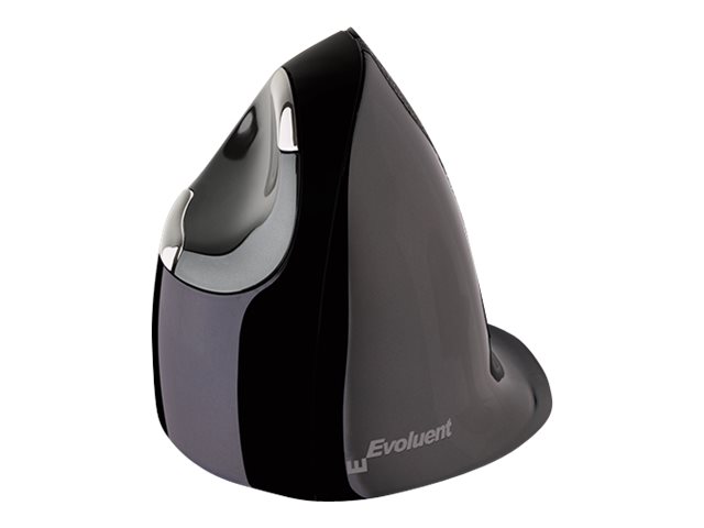 Evoluent VerticalMouse D Medium - Vertical mouse - ergonomisch - Laser - 6 Tasten - kabellos - kabelloser Empfänger (USB)