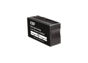 KMP H100 - 80 ml - Schwarz - kompatibel - Tintenpatrone