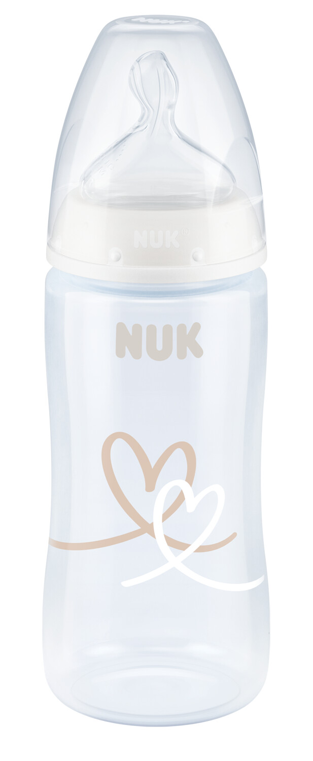 NUK | Dampf-Sterilisator Vario Express | inkl. 300ml First Choice Flasche 