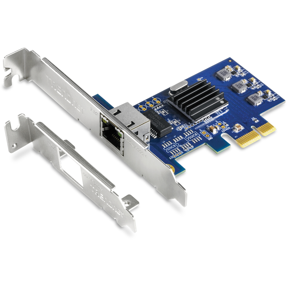 TRENDnet TEG-25GECTX - Netzwerkadapter - PCIe 2.0 Low-Profile