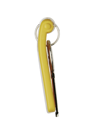 DURABLE | Schlüsselanhänger Key Clip 6 Stück gelb