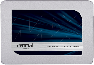 Crucial MX500 - 1 TB SSD - intern - 2.5" (6.4 cm)