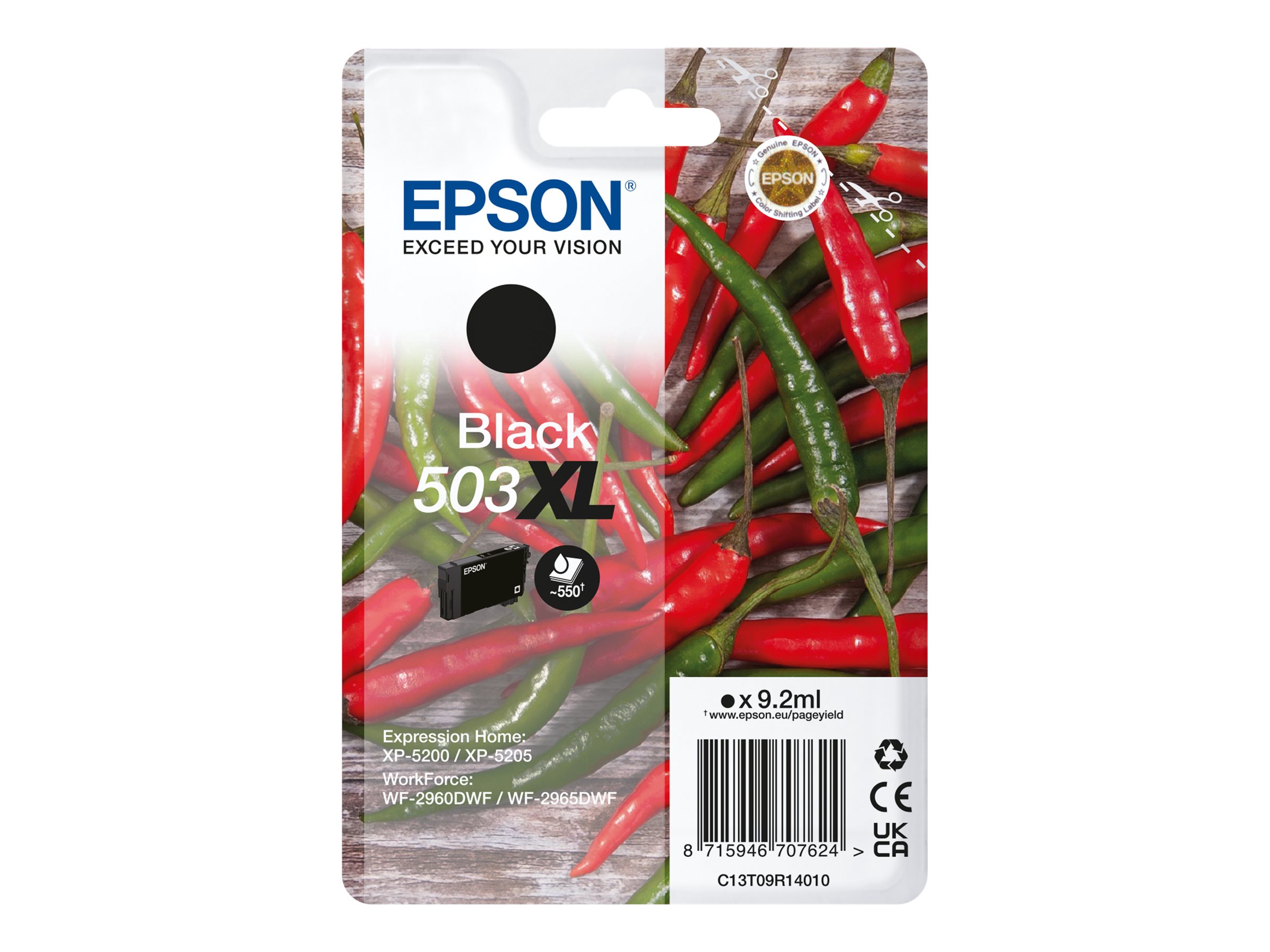 Patrone Epson 503 black XL                             T09R1
