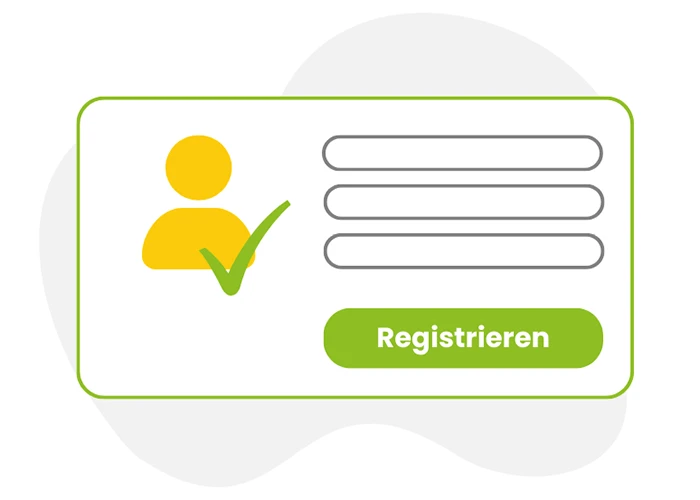 Illustration zur Registrierung