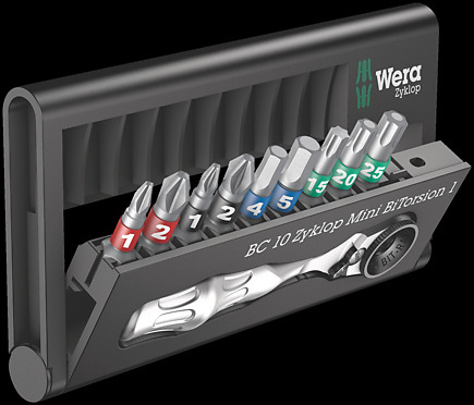 Bit-Check 10 Zyklop Mini BiTorsion 1, 10‑teilig