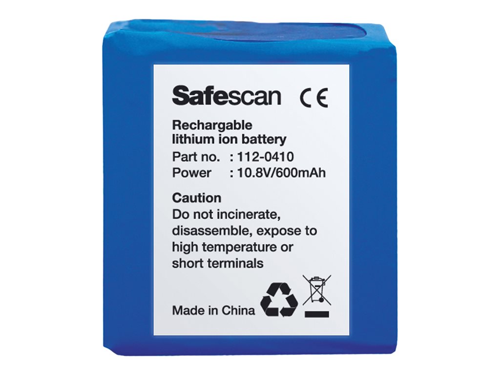 Safescan LB-105 - Batterie - Li - 600 mAh - Blau