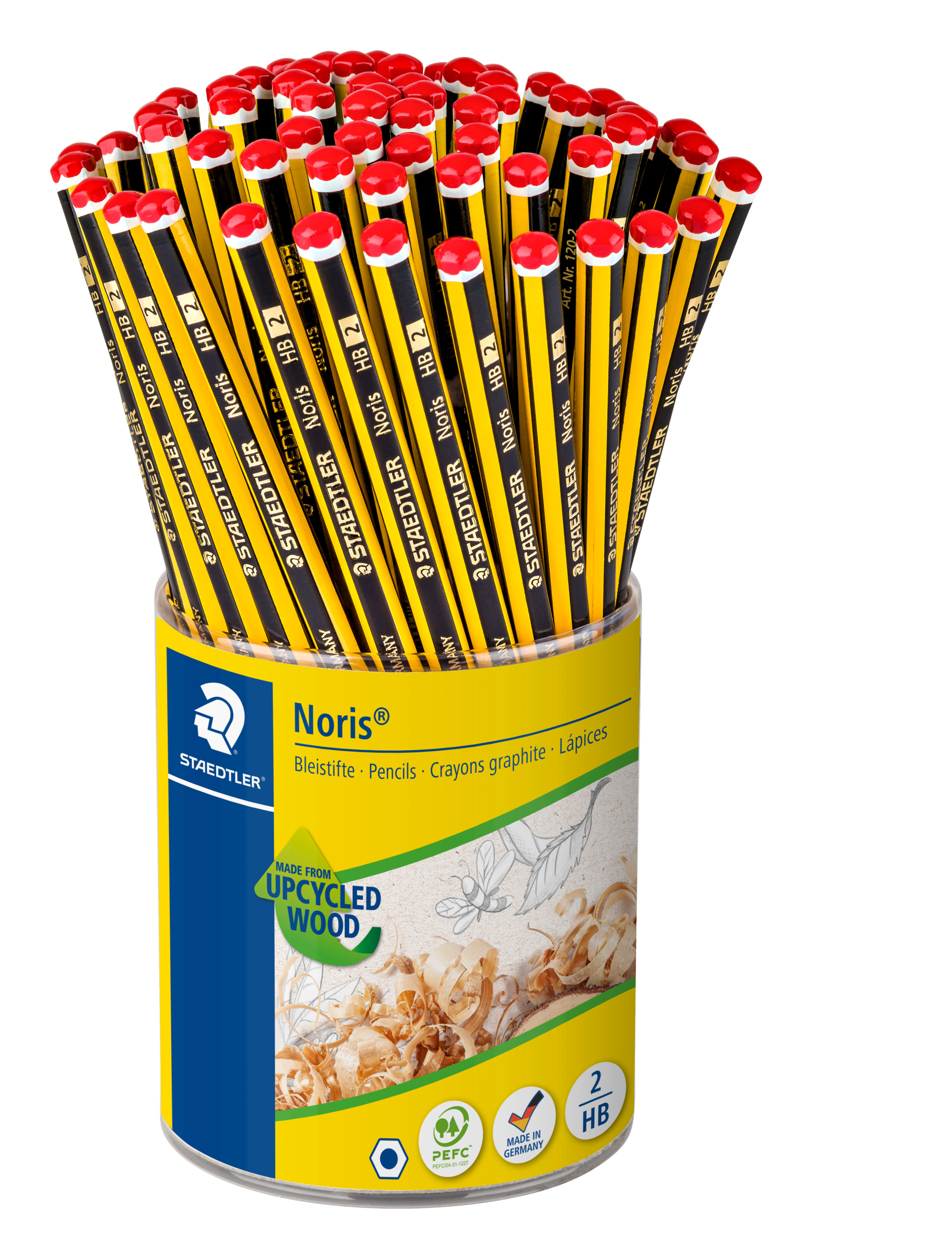 Köcher Bleistift Noris HB 72Stk