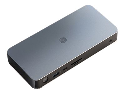 Dockingstation IcyBox USB Type-C mit zweifacher Videoausgabe retail