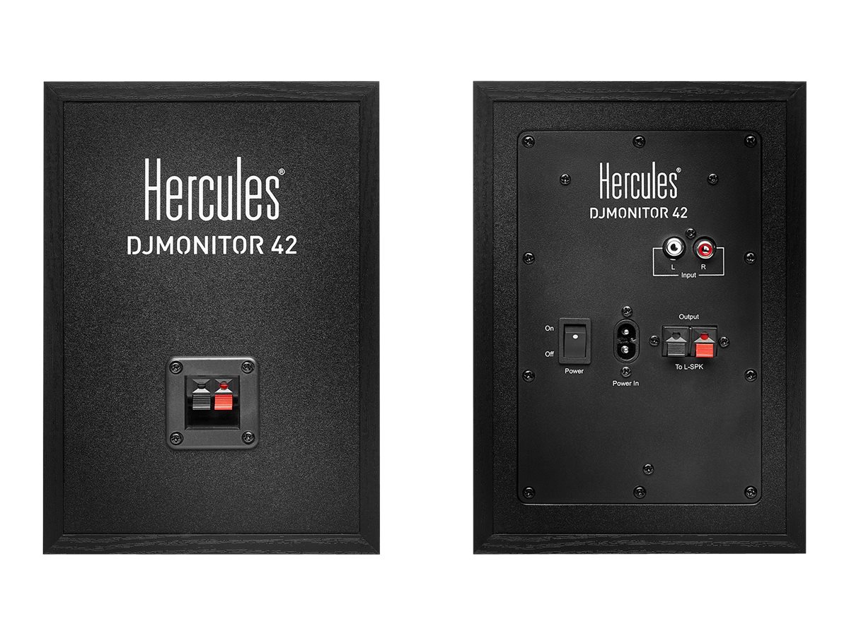 Hercules DJ Monitor 42 - Monitorlautsprecher - 40 Watt (Gesamt)