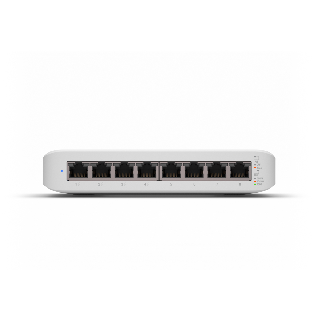 UbiQuiti UniFi Switch Lite USW-Lite-8-POE - Switch - managed - 8 x 10/100/1000 (4 PoE+)