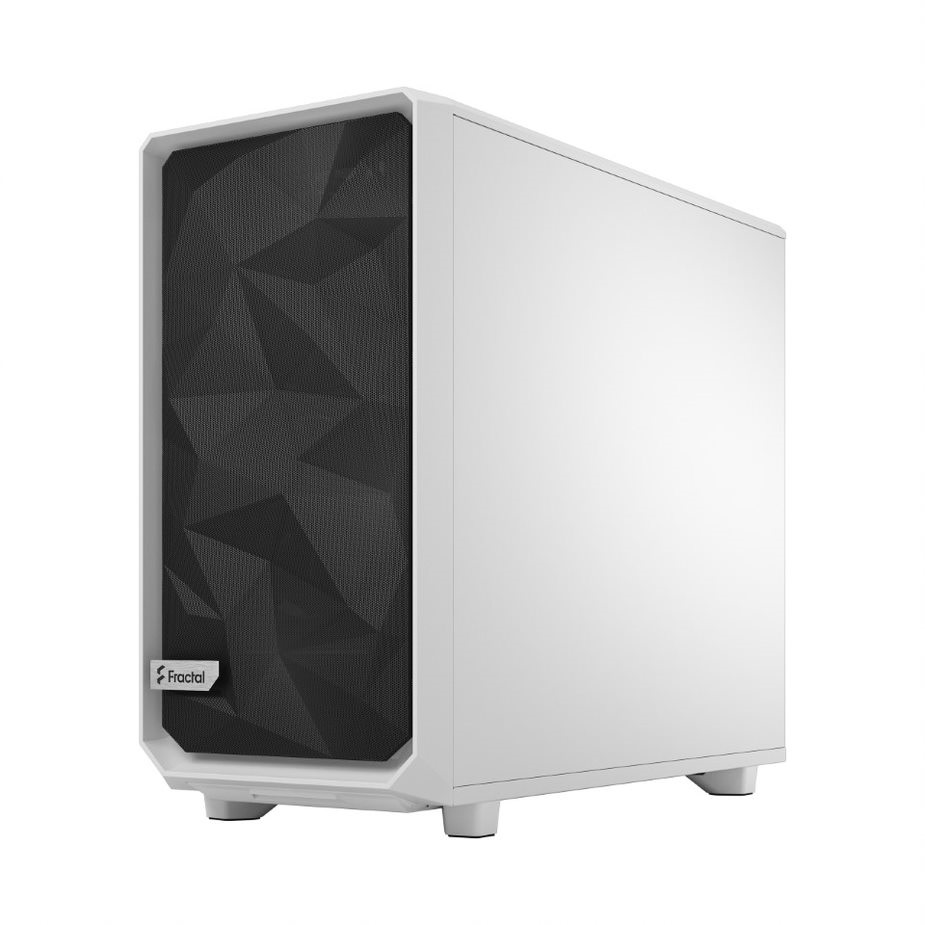 Fractal Design Meshify 2 Lite White TG Clear Tint - Weiß - Glasfenster