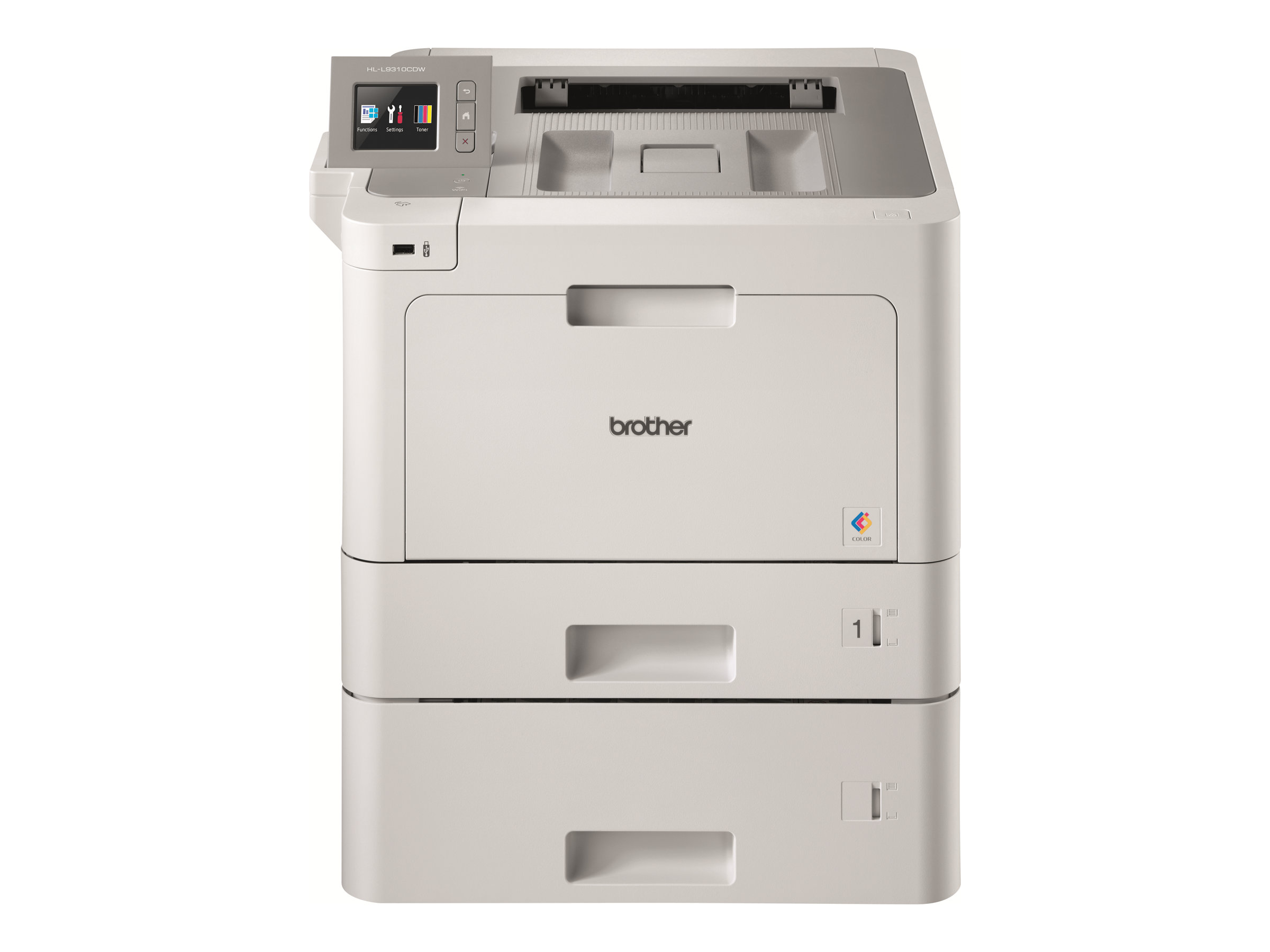 Brother HL-L9310CDWT - Drucker - Farbe - Duplex - Laser - A4/Legal - 2400 x 600 dpi - bis zu 31 Seiten/Min. (einfarbig)/