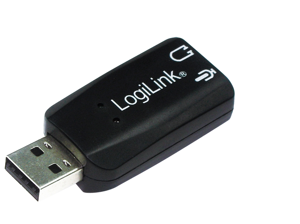 LogiLink USB Soundcard with Virtual 3D Soundeffects