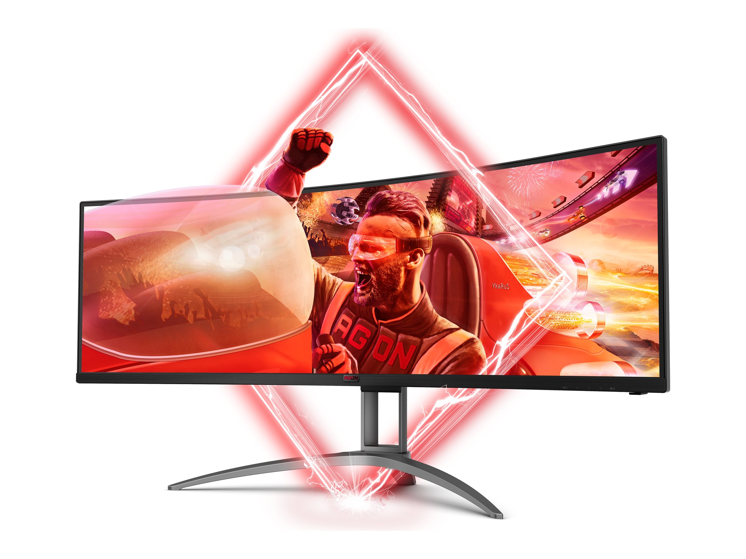 AOC 124cm  (49")  AG493UCX2  32:09 DP+USB Curved