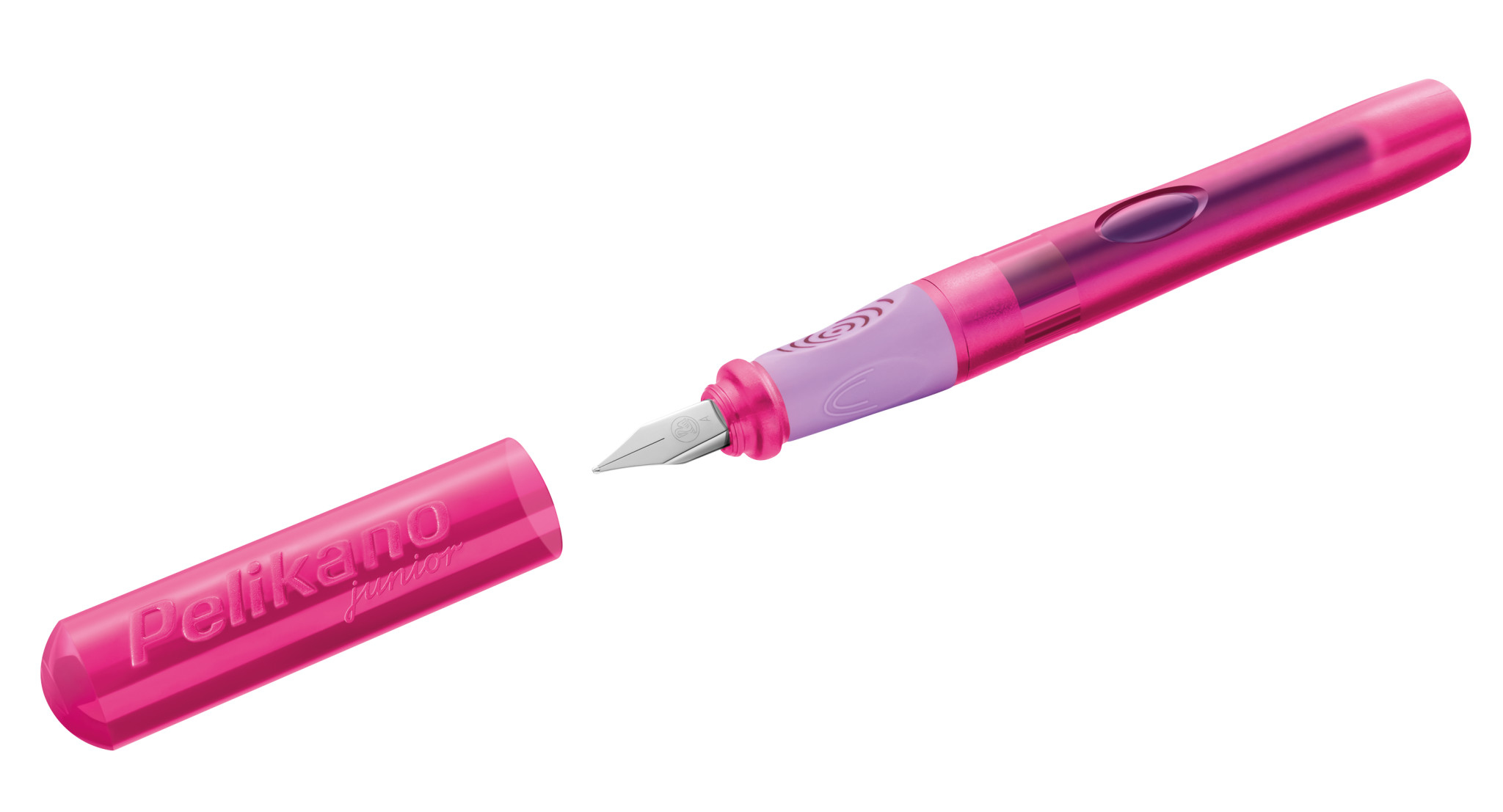 Pelikano Junior Schreiblernfüller Rechtshä. Pink A