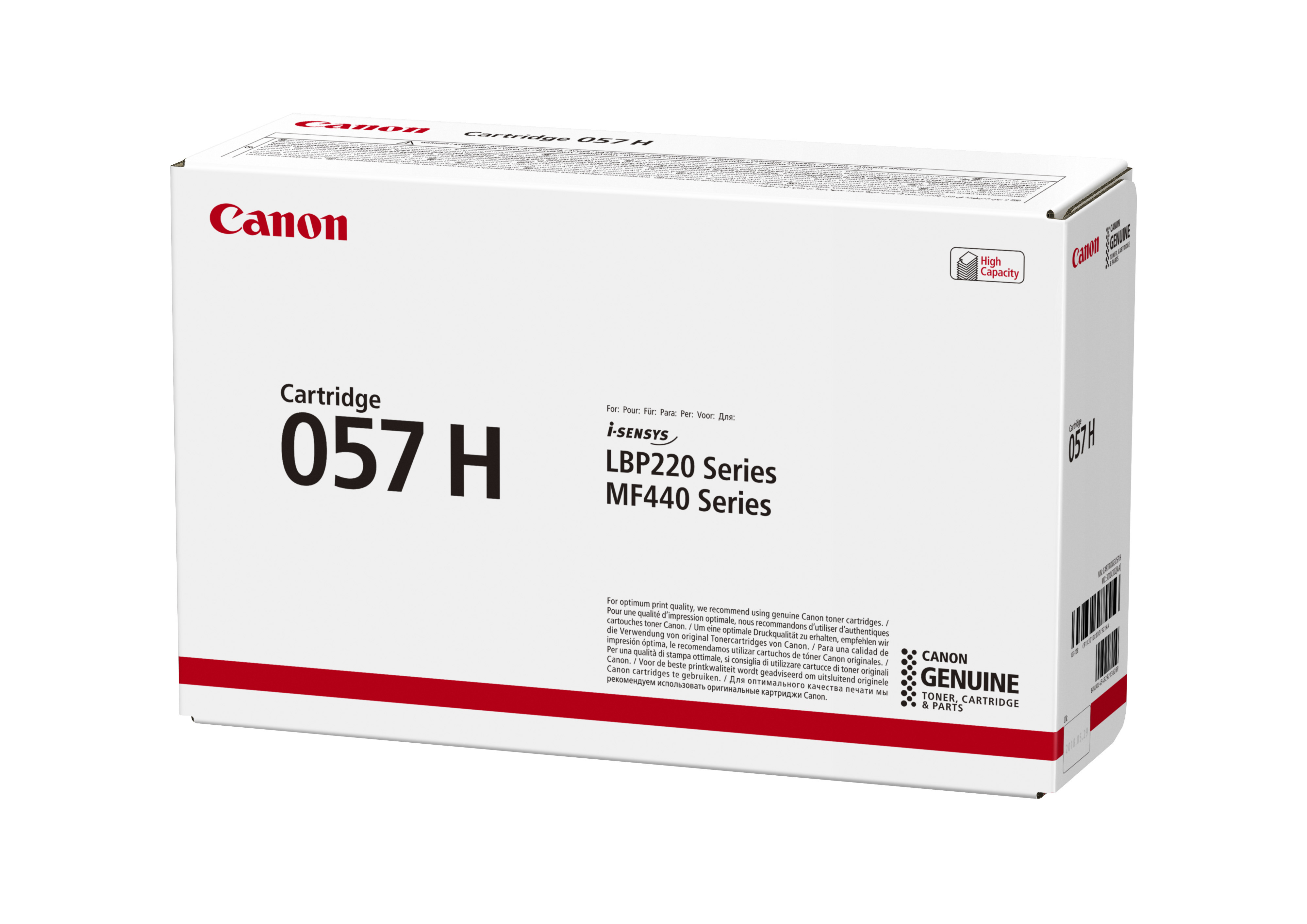 Canon 057 H - Mit hoher Kapazität - Schwarz - Original