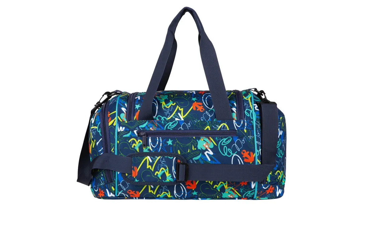 Disney Donald Duck | Sporttasche | 18 l | Nassfach | als Rucksack tragbar