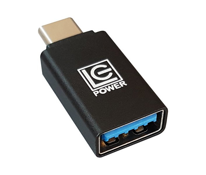 LC Power USB-Adapter - USB Typ A (W) bis USB-C (M)