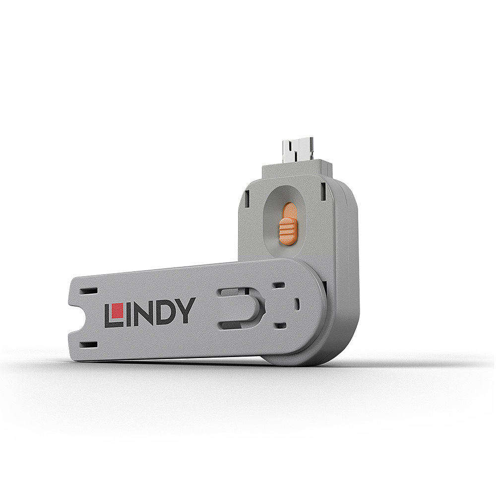 Lindy | Schlüssel für USB Typ A Port Schloss, Orange