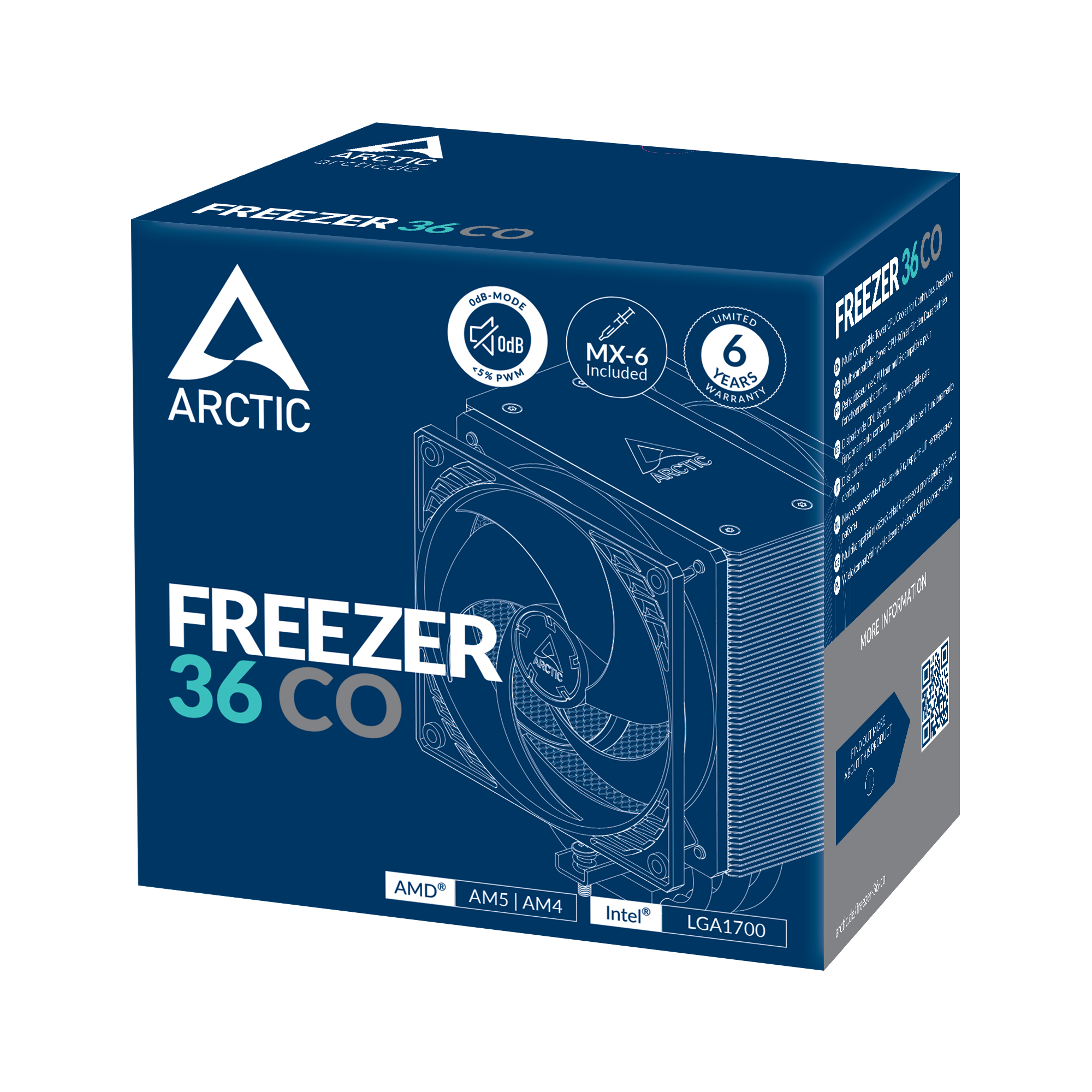 Arctic Freezer 36 CO Tower-Luftkühler