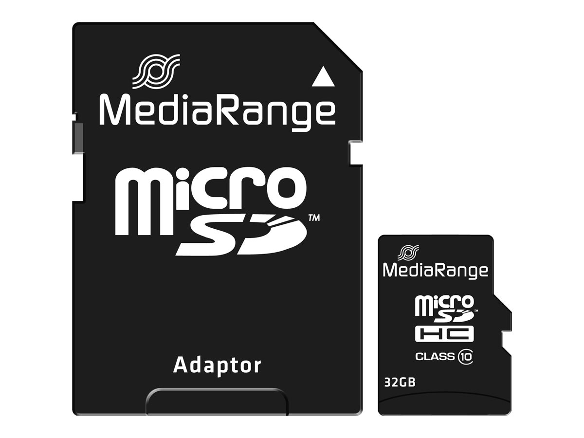 Flash-Speicherkarte (microSDHC/SD-Adapter inbegriffen)