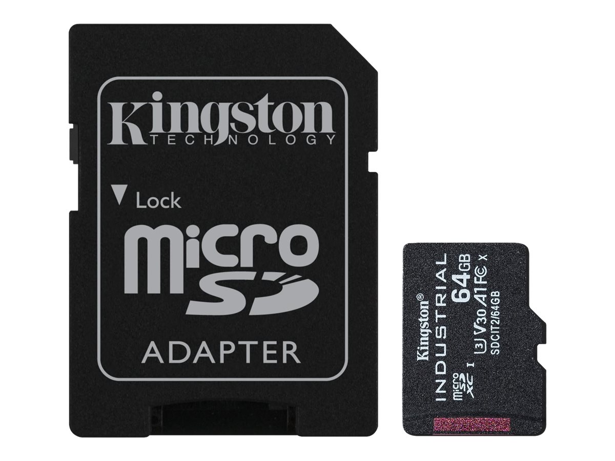 SD MicroSD Card  64GB Kingston SDHC    