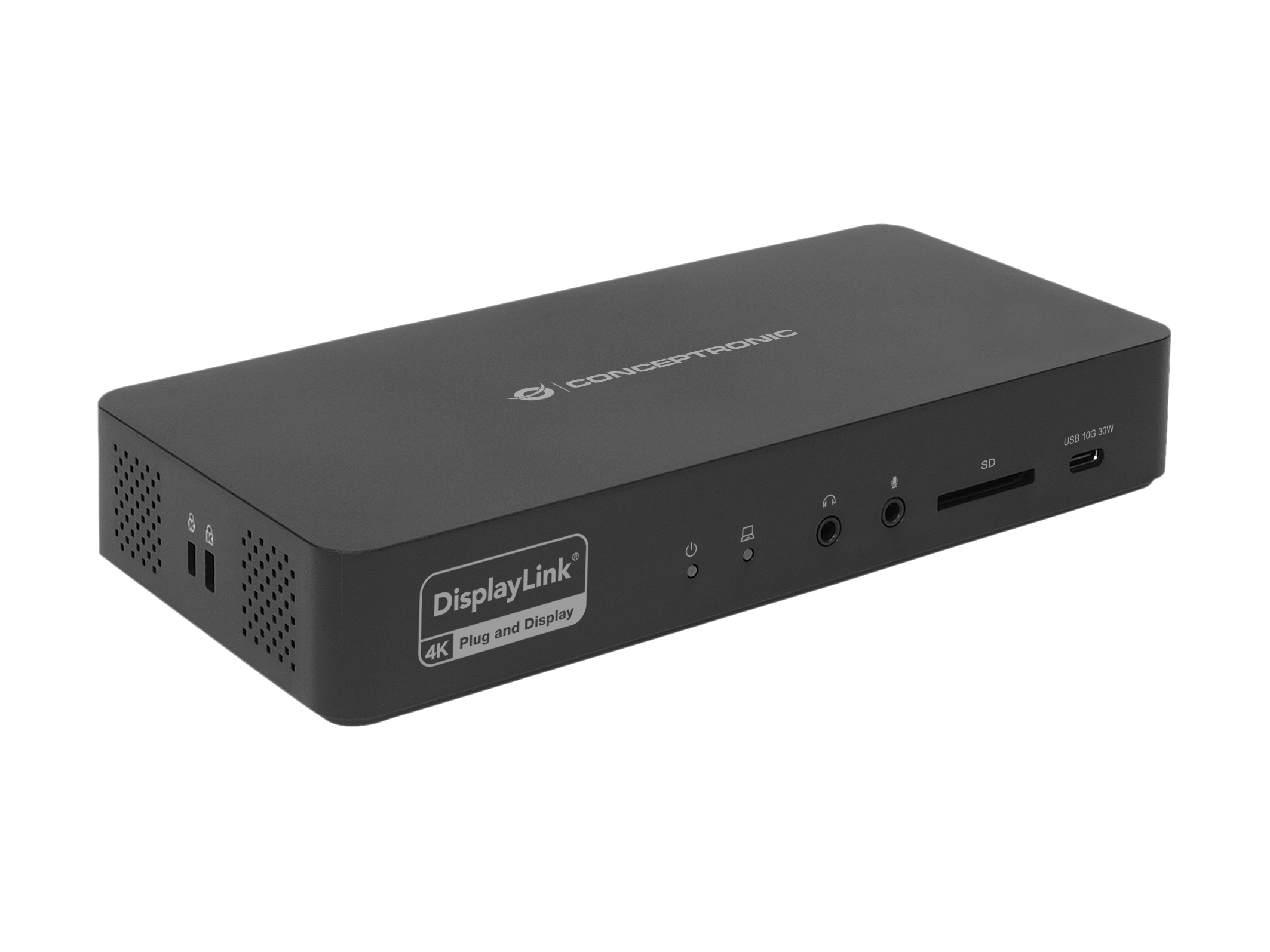 CONCEPTRONIC 17-1 Dock USB-C->HDMI/DP/GbE/3xUSB-C/+  135W sw