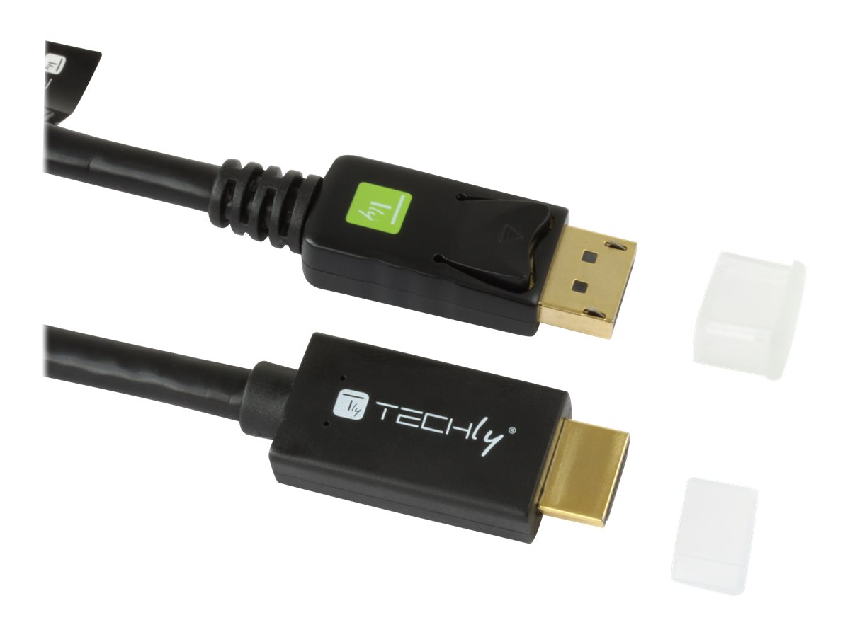 Techly Videokabel - DisplayPort (M) bis HDMI (M)