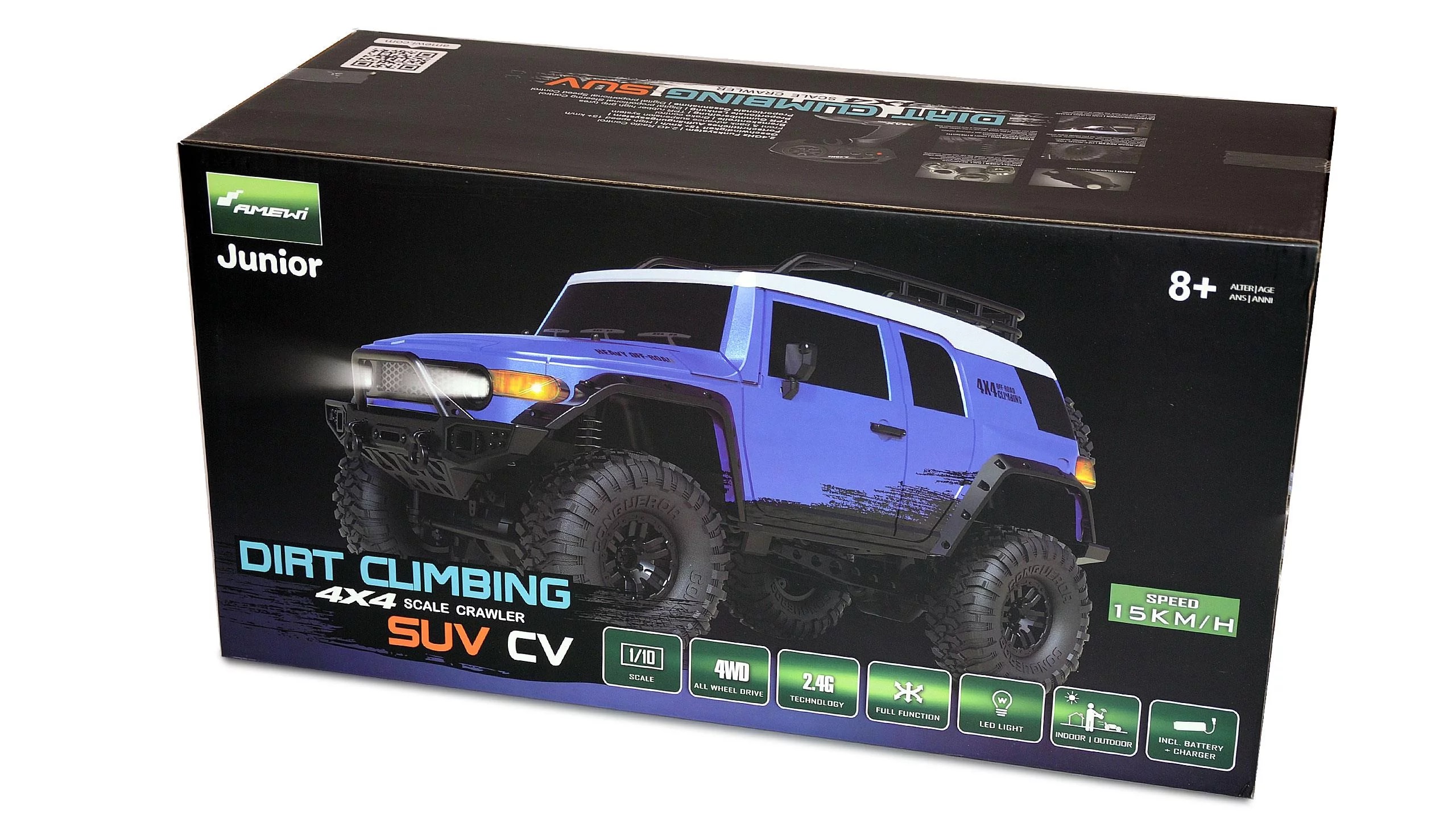 Amewi | Dirt Climbing SUV CV Crawler | 4WD | 1:10 | RTR | blau
