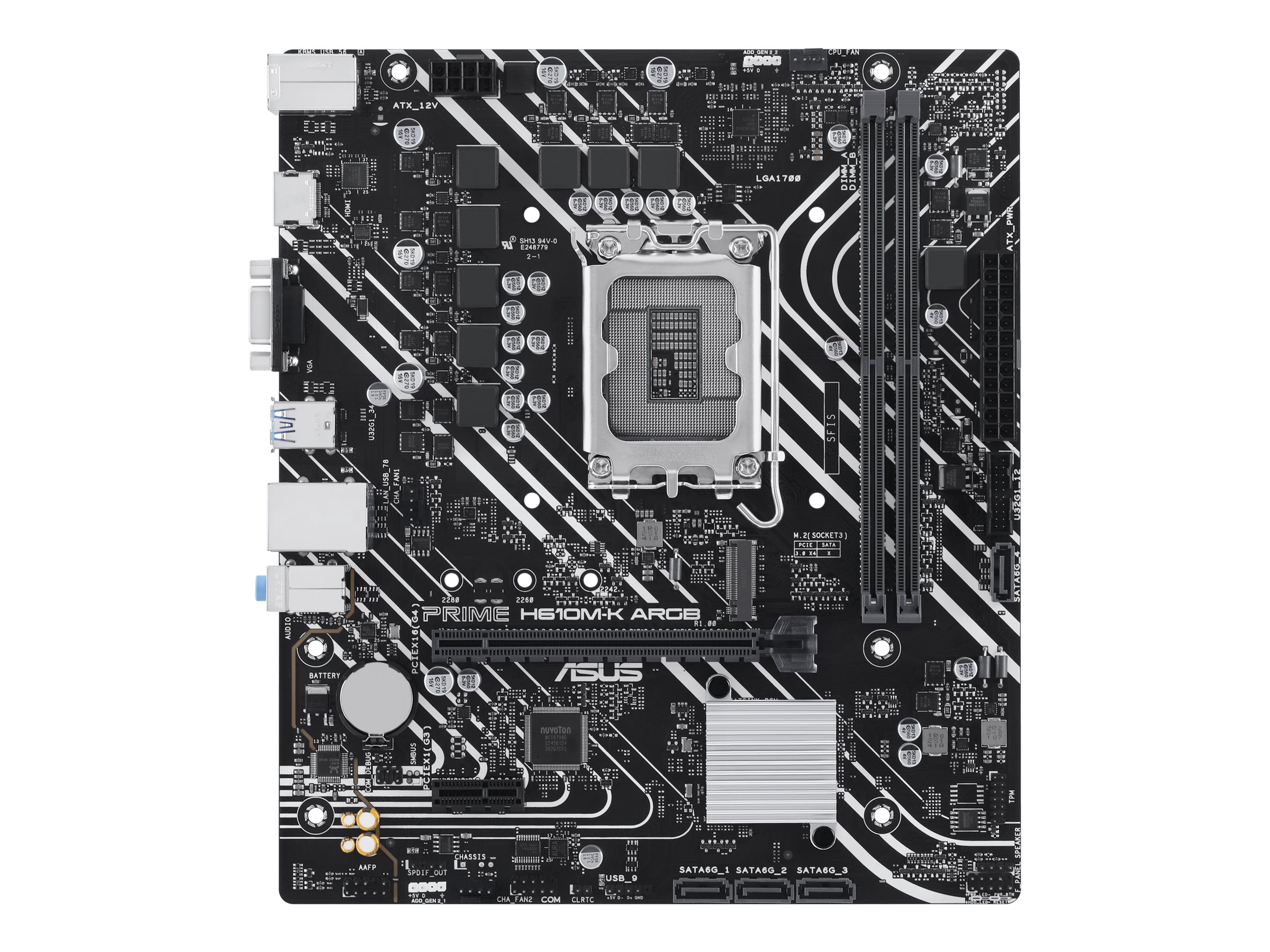MB ASUS PRIME H610M-K ARGB            (Intel,1700,DDR5,mATX)