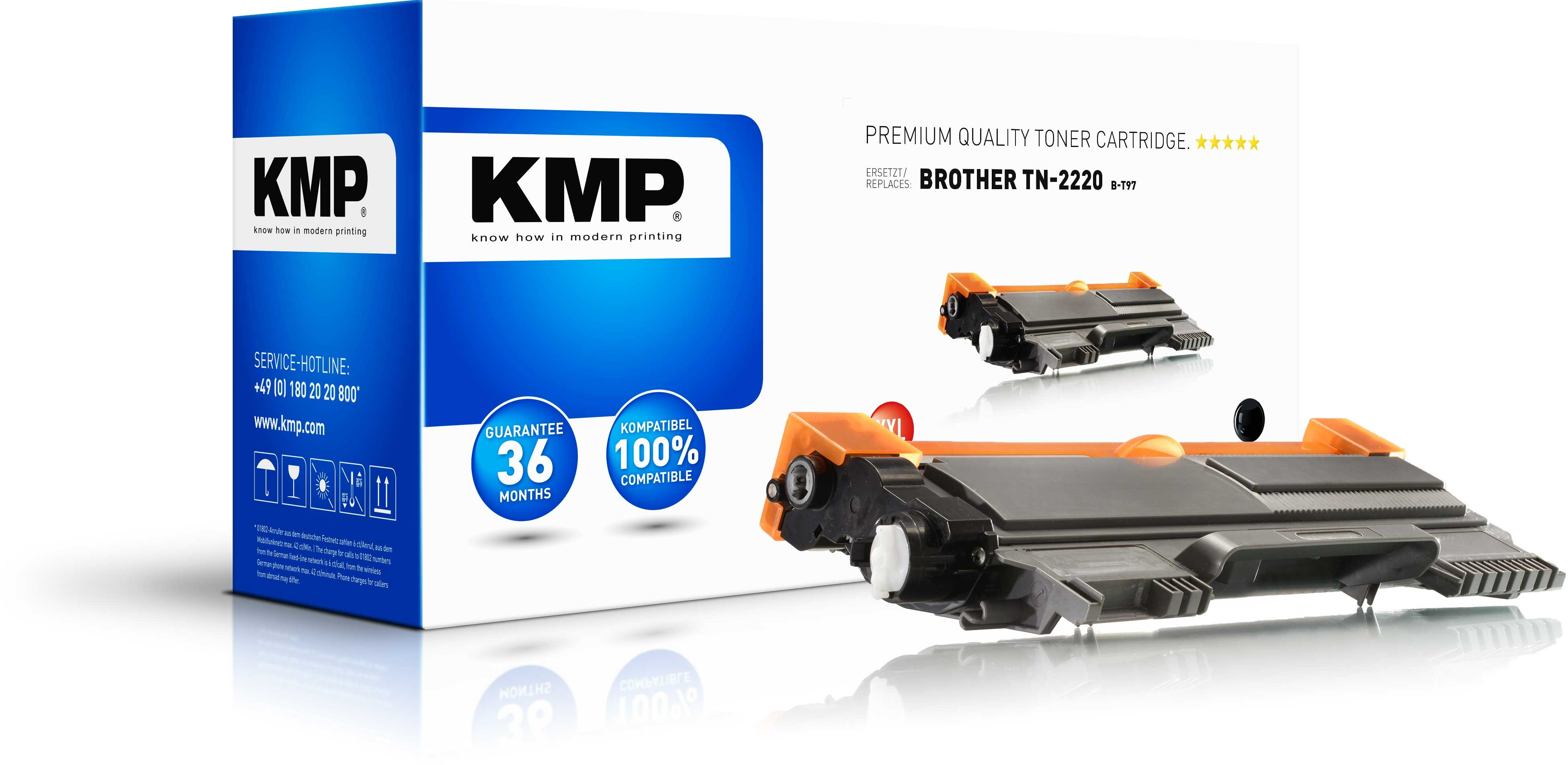 KMP 1257,5000 - 5200 Seiten - Schwarz - 1 Stück(e)