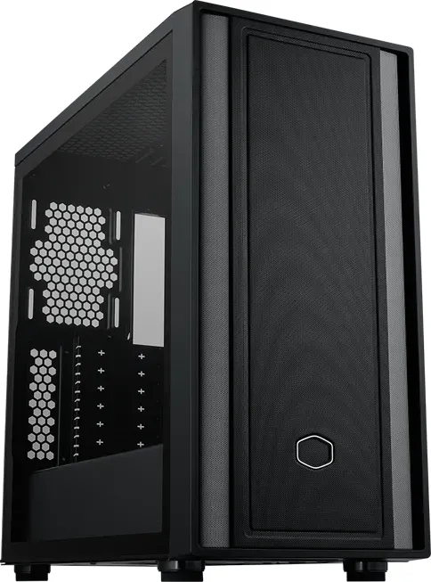 Cooler Master MasterBox 600 Lite - Schwarz - Glasfenster