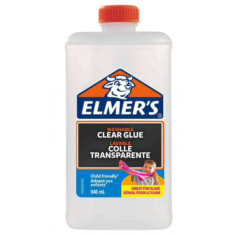 Elmer's | Transparenter Bastelkleber 946 ml| Klebstoff-Farbe: Transparent