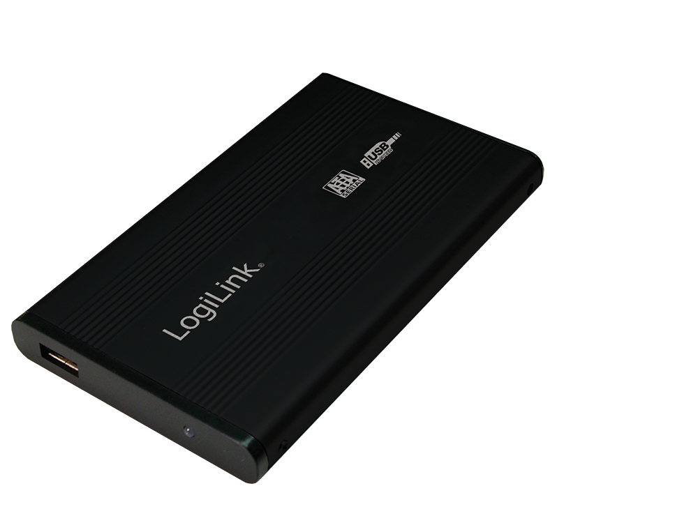 LogiLink Enclosure 2,5 inch S-ATA HDD USB 2.0 Alu - Speichergehäuse - 2.5" (6.4 cm)