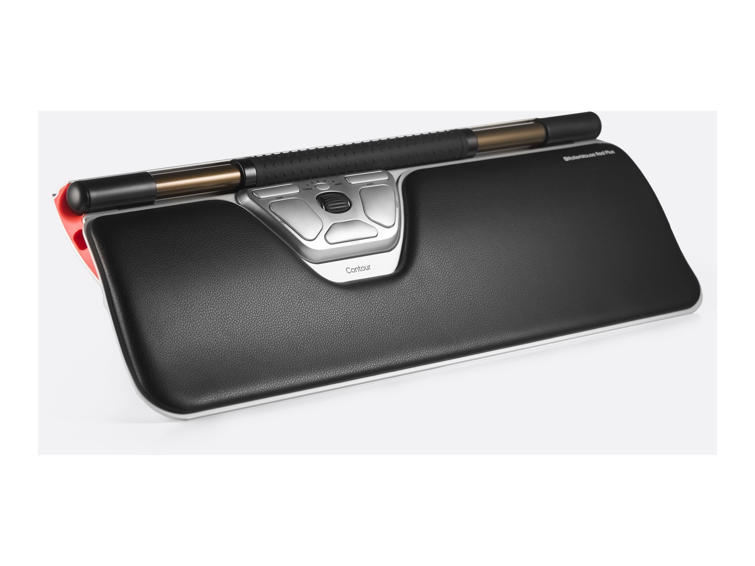 RollerMouse RED Plus wireless Bluetooth USB-C silber