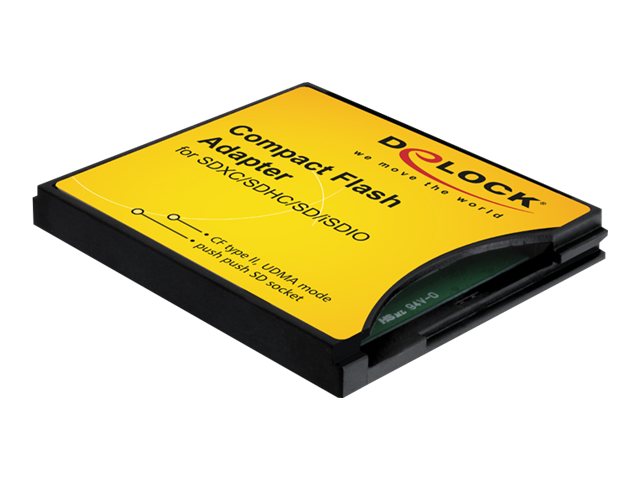 Delock Compact Flash Adapter - Kartenadapter (MMC, SD, SDHC, SDXC)