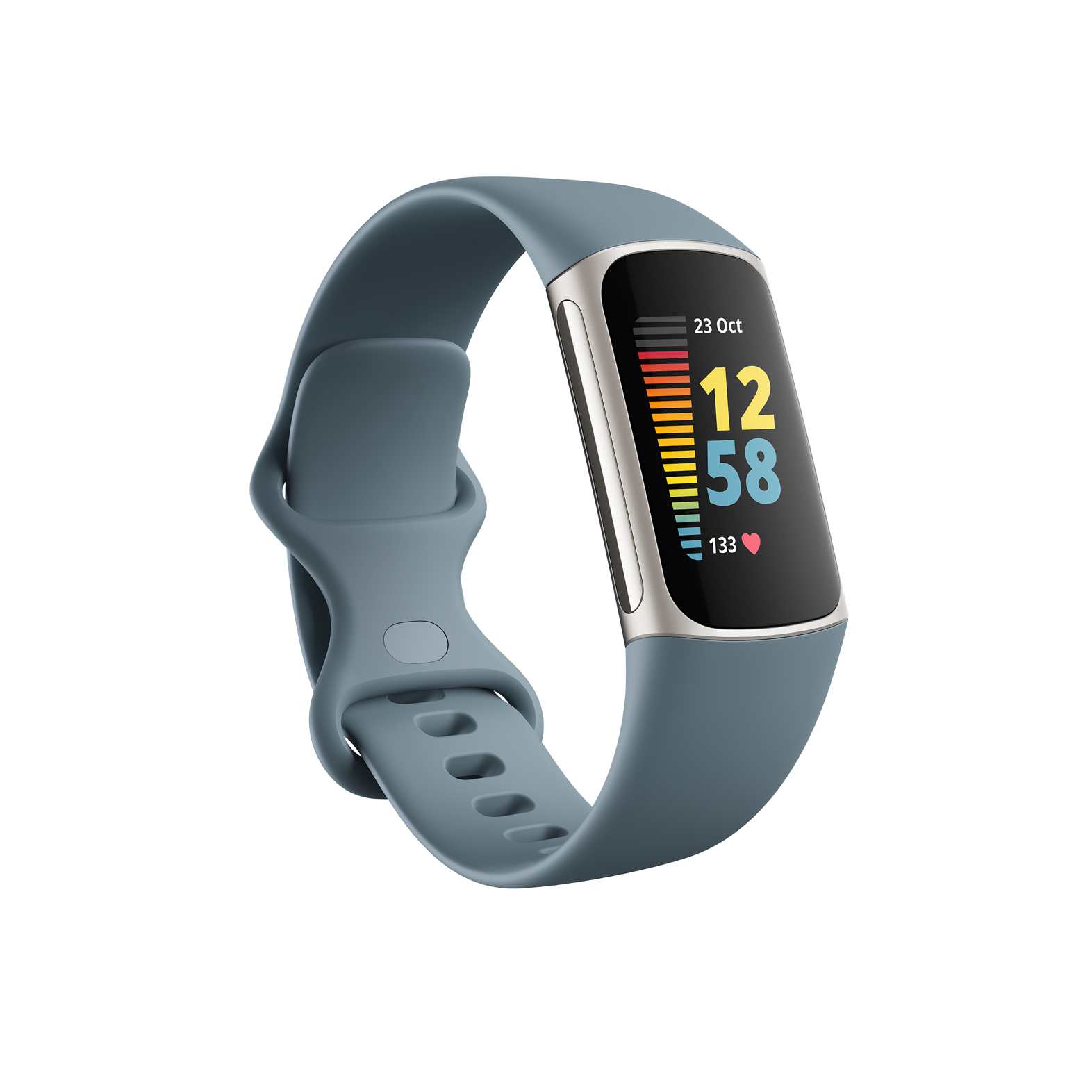 Fitbit Charge 5 - Platinum stainless steel