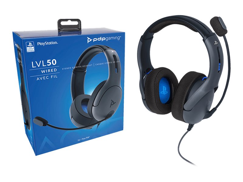 PDP Headset LVL50   Gaming   schwarz         Playstation 4/5