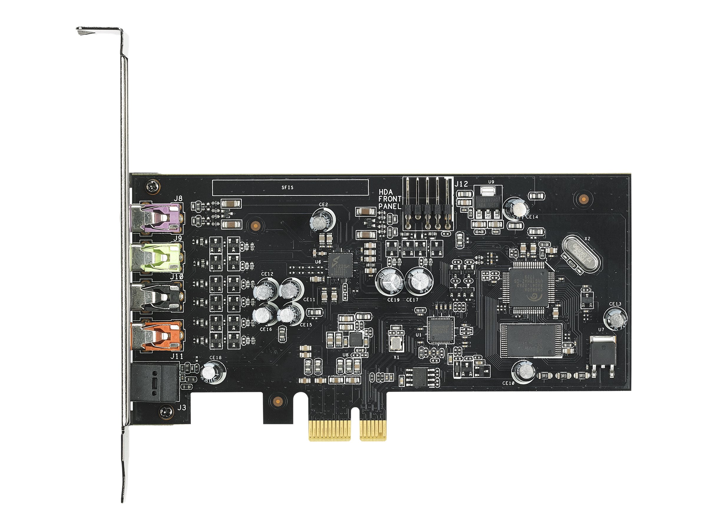 ASUS Xonar SE - Soundkarte - 24-Bit - 192 kHz - PCIe x1