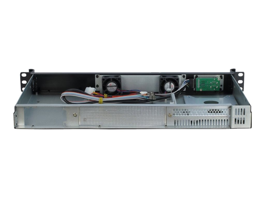 Inter-Tech K-126L - Rack-Montage - 1U - Mini-ITX - ohne Netzteil (FlexATX)