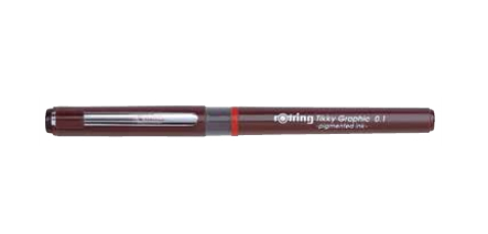 Tikky Graphic 0,1 Fineliner mit pigmentierter Tinte