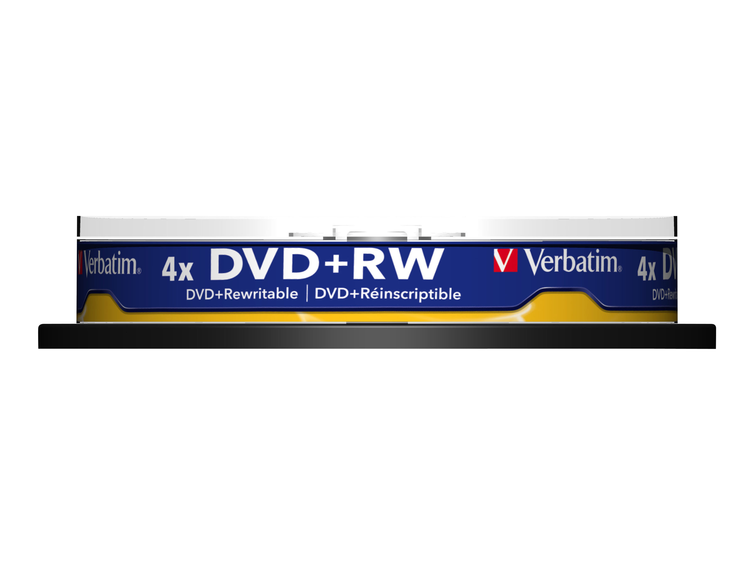 Verbatim 10 x DVD+RW - 4.7 GB (120 Min.) 4x