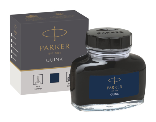 QUINK Tintenflakon 57 ml – Schwarz-Blau