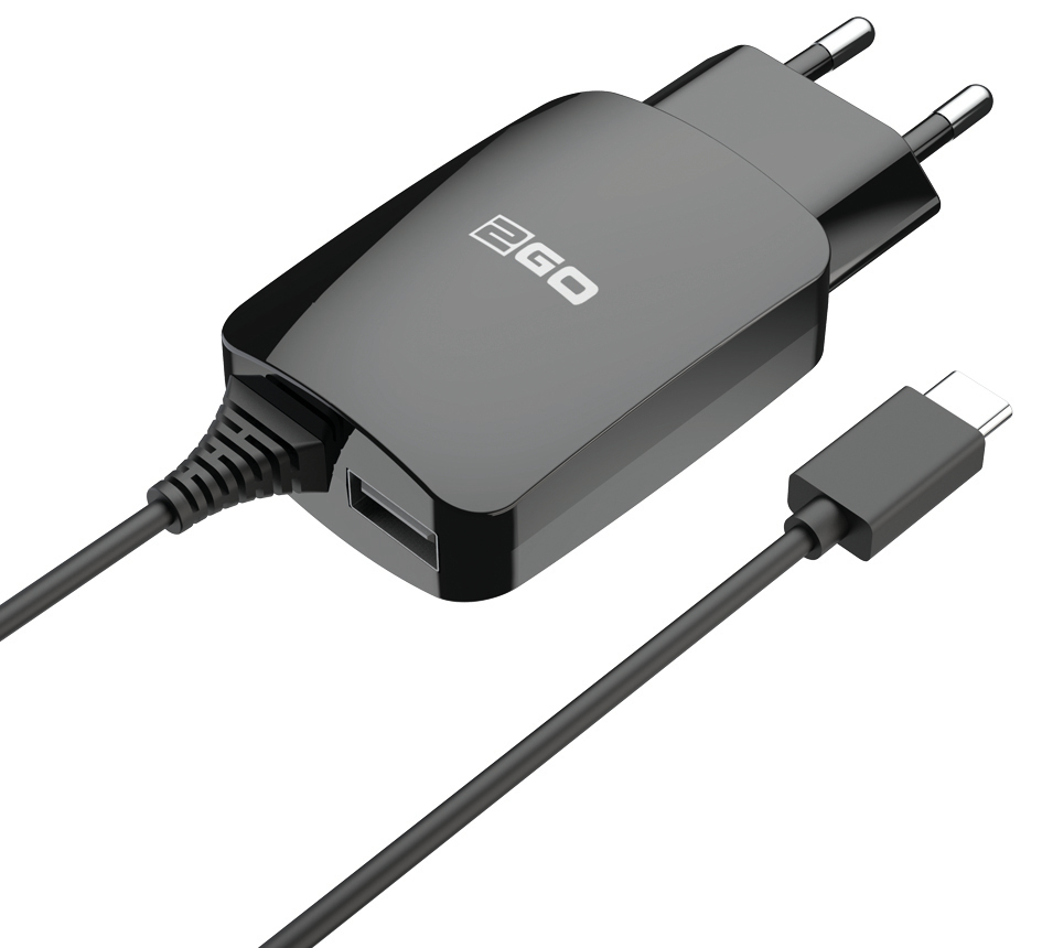 ACV USB-Netz-Ladegerät 110V-240V - schwarz