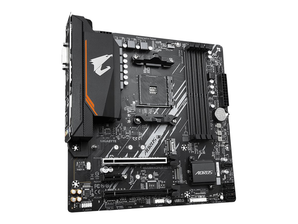 Gigabyte B550M Aorus Elite - AMD B550 - So. AM4 - mATX