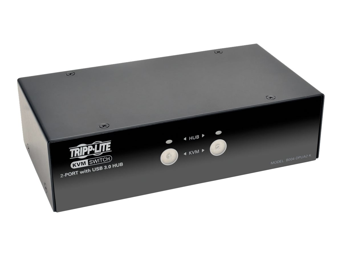 2-Port DisplayPort KVM Switch 4K 60 Hz with Audio