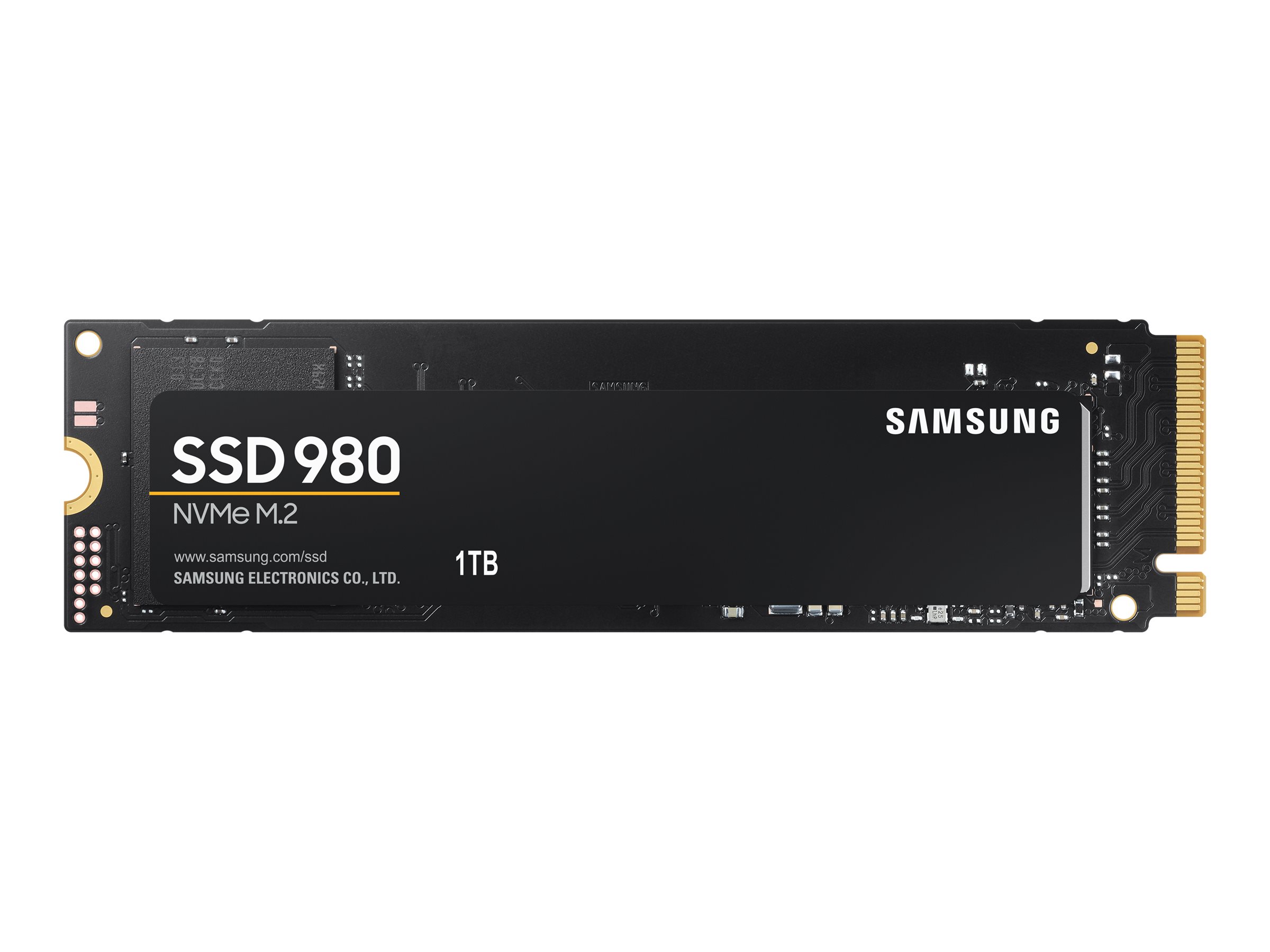 Samsung 980 MZ-V8V1T0BW - 1 TB SSD - intern - M.2 2280 - PCI Express 3.0 x4 (NVMe)