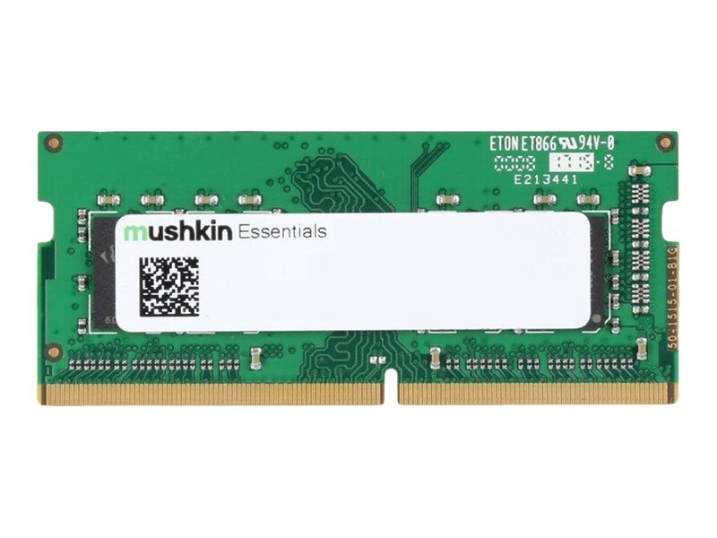 SO DDR4  8GB PC 3200 Mushkin Essentials CL22  1,2V intern retail